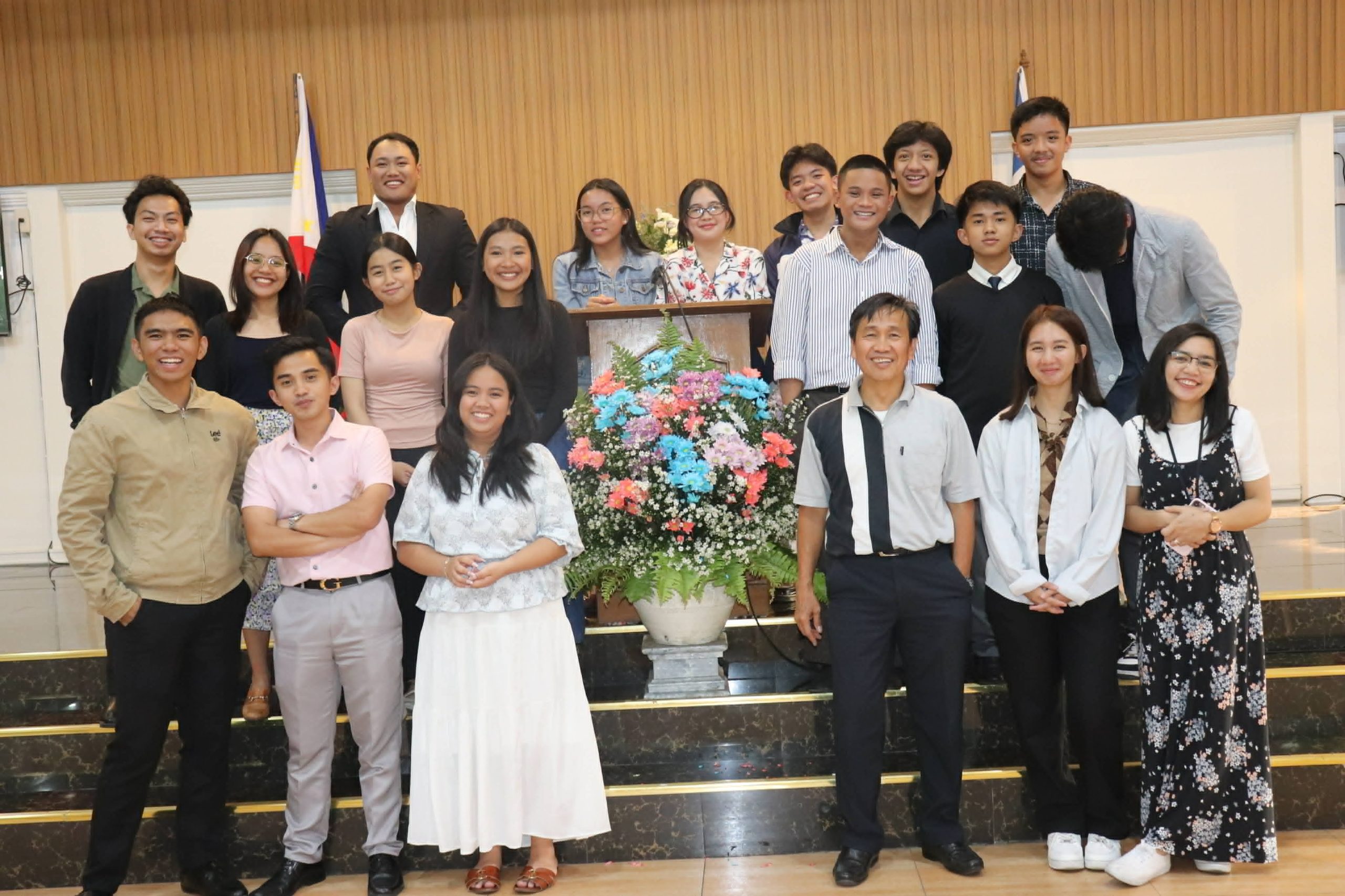 Victory Youth group photo